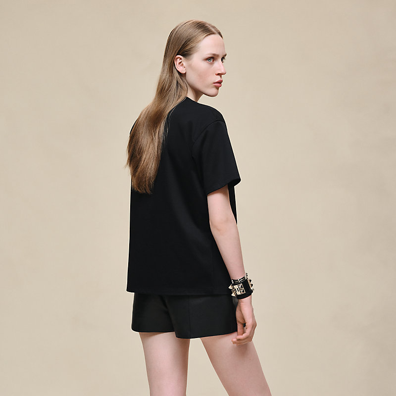 T-shirt with maxi print