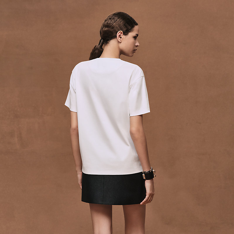 T-shirt with maxi print