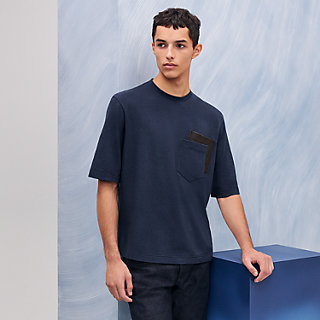 【大人気♪】HERMES メンズ Tシャツ Blue 楽天市場】エルメス（カラーブルー）（Tシャツ・カットソー