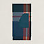 View: Folded, Tartan Poches Cuir Appliquees scarf