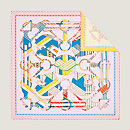 View: Flat, Tatersale en Zigzag double face scarf 90