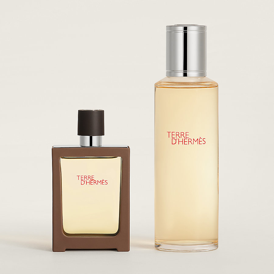 Terre d'Hermes Eau de toilette travel spray and refill