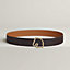 Tete de Cheval belt buckle & Reversible leather strap 38 mm, view 1 of 2