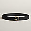 Tete de Cheval belt buckle & Reversible leather strap 38 mm, view 2 of 2