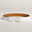 Tete de Cheval belt buckle & Reversible leather strap 38 mm, view 2 of 2