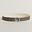 View: , Tete de Cheval belt buckle & Reversible leather strap 38 mm