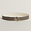 View: , Tete de Cheval belt buckle & Reversible leather strap 38 mm