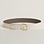 View: , Tete de Cheval belt buckle & Reversible leather strap 38 mm