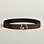 View: , Tete de Cheval belt buckle & Reversible leather strap 38 mm