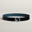 View: , Tete de Cheval belt buckle & Reversible leather strap 38 mm