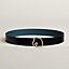 View: , Tete de Cheval belt buckle & Reversible leather strap 38 mm