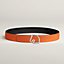View: , Tete de Cheval belt buckle & Reversible leather strap 38 mm