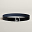 View: , Tete de Cheval belt buckle & Reversible leather strap 38 mm