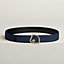 View: , Tete de Cheval belt buckle & Reversible leather strap 38 mm