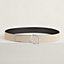 View: , Tete de Cheval belt buckle & Reversible leather strap 38 mm