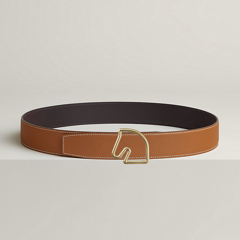 Tete de Cheval皮带扣 & 双面皮腰带38毫米