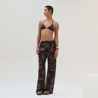 HERMES 「タラッサタトゥー」プリントのビーチパンツ thalassa-tattoo-beach-pants--