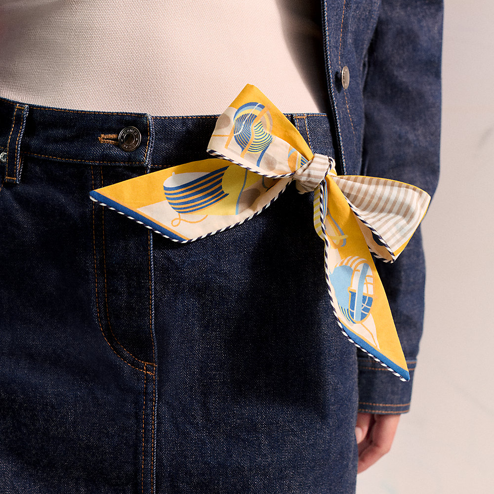 【新品】HERMES 刺繍 スタイ Thalassa Twilly | Hermès Mainland China