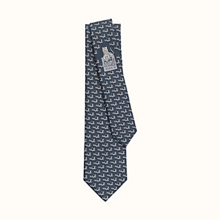 hermes tiger tie