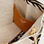 View: above, Tigre a l'Ananas beach bag