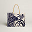 View: Back, Tigre a l'Ananas beach bag