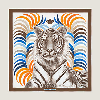 Tigre Royal double face scarf 90 | Hermès Mainland China 