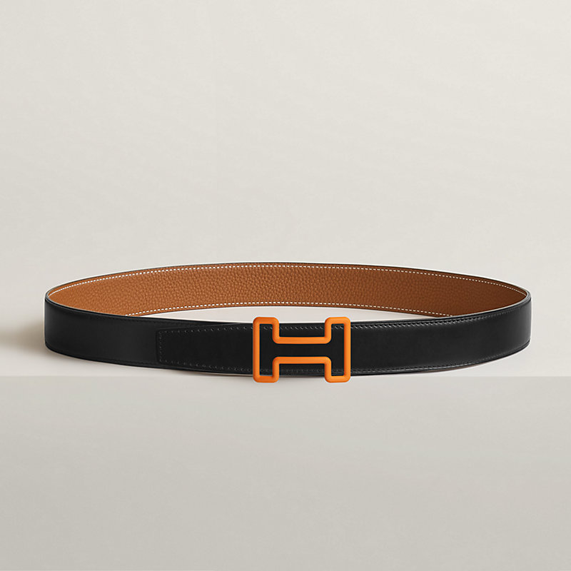 Tonight Color belt buckle & Reversible leather strap 32 mm
