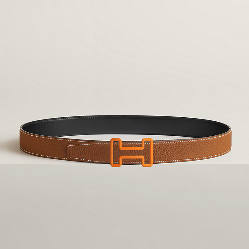 Tonight Color belt buckle & Reversible leather strap 32 mm