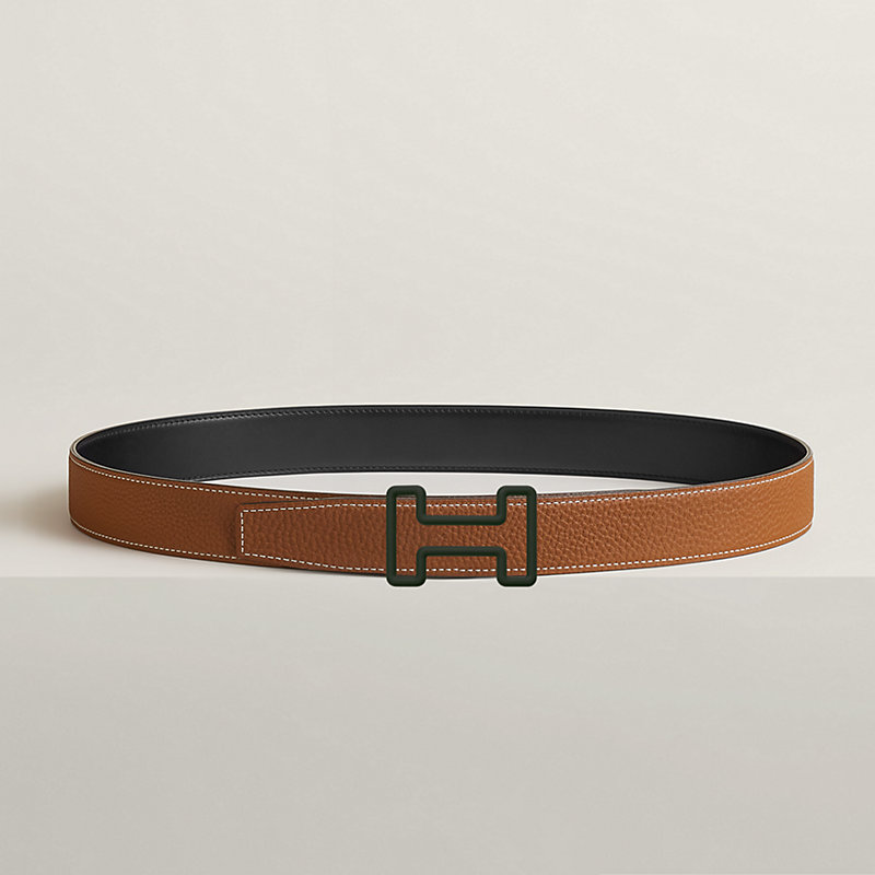 Tonight Color belt buckle & Reversible leather strap 32 mm