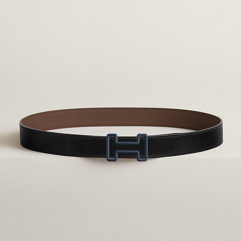 Tonight Color belt buckle & Reversible leather strap 32 mm