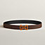View: , Tonight Color belt buckle & Reversible leather strap 32 mm