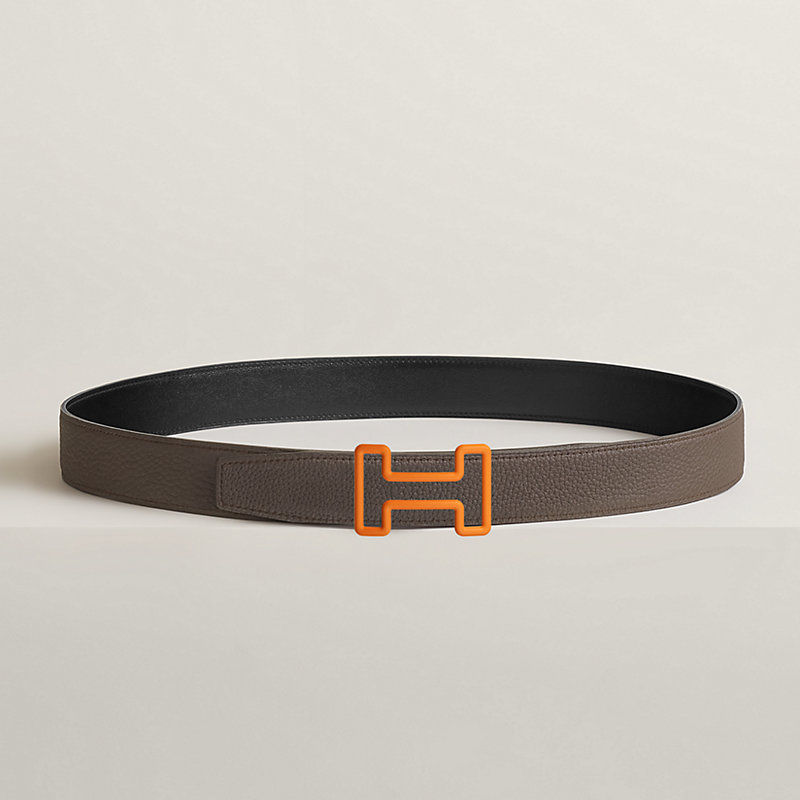 Tonight Color belt buckle & Reversible leather strap 32 mm