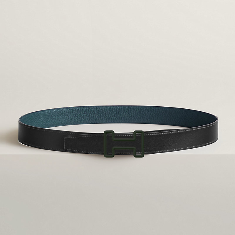 Tonight Color belt buckle & Reversible leather strap 32 mm