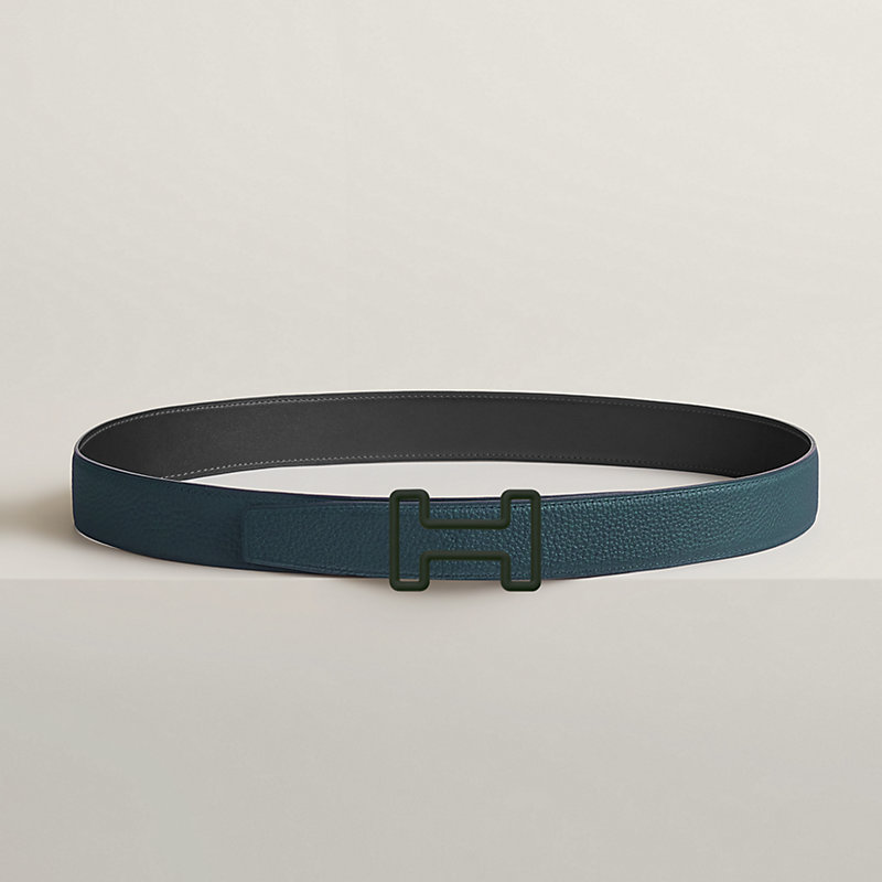Tonight Color belt buckle & Reversible leather strap 32 mm