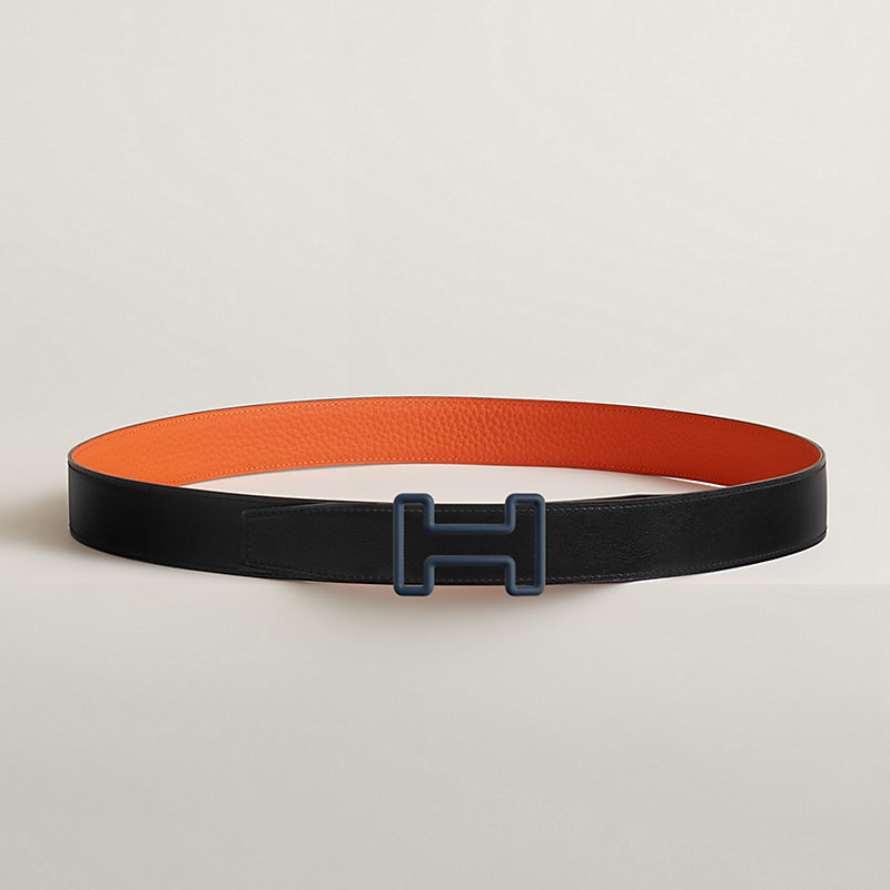 Tonight Color belt buckle & Reversible leather strap 32 mm