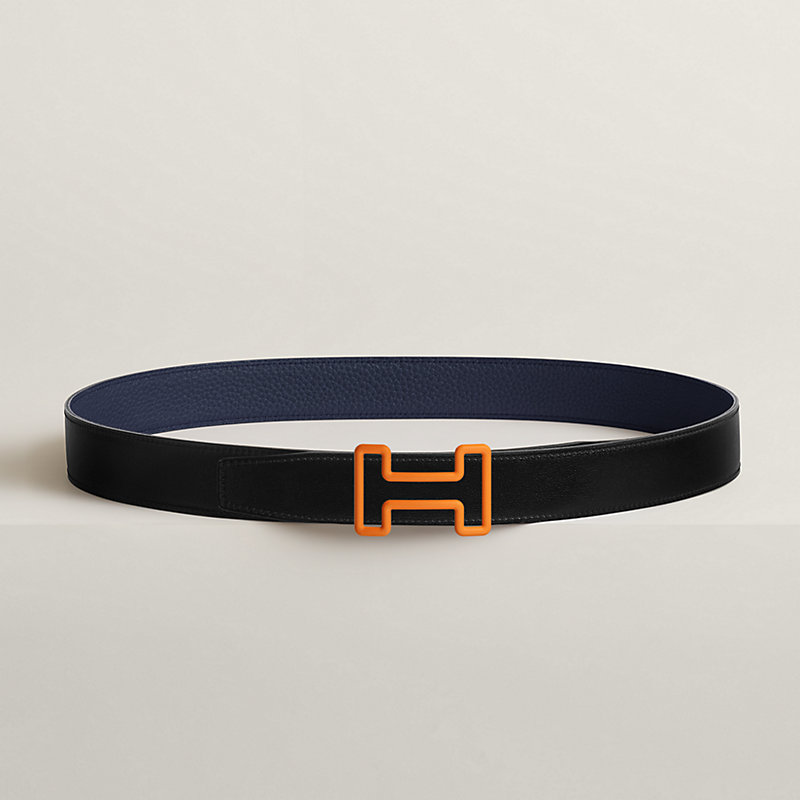 Tonight Color belt buckle & Reversible leather strap 32 mm
