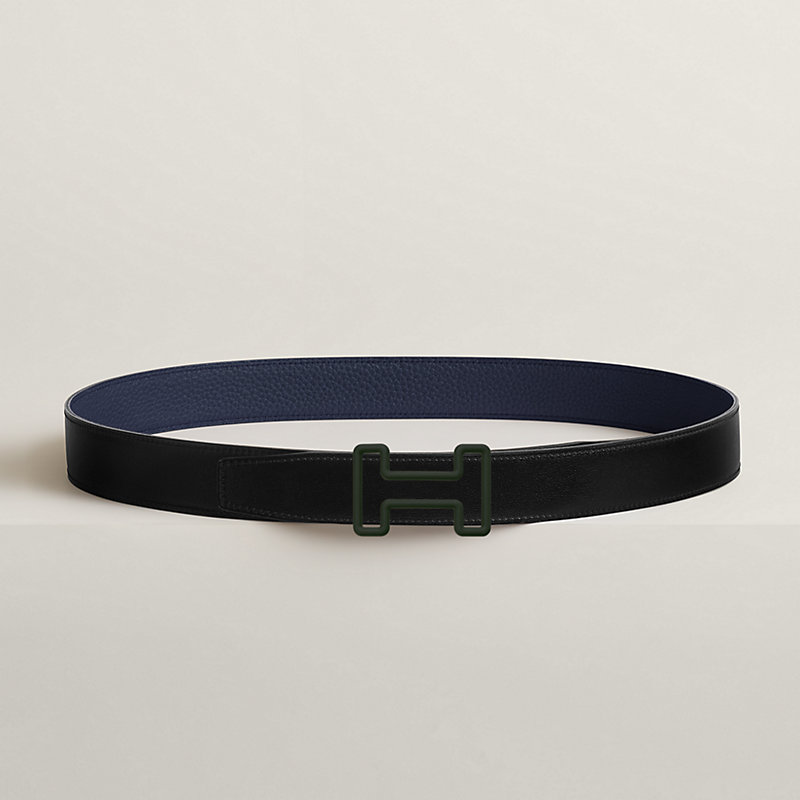 Tonight Color belt buckle & Reversible leather strap 32 mm