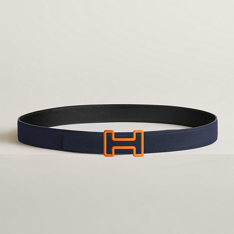 Tonight Color belt buckle & Reversible leather strap 32 mm