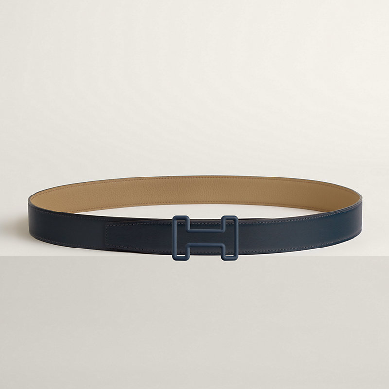 Tonight Color belt buckle & Reversible leather strap 32 mm
