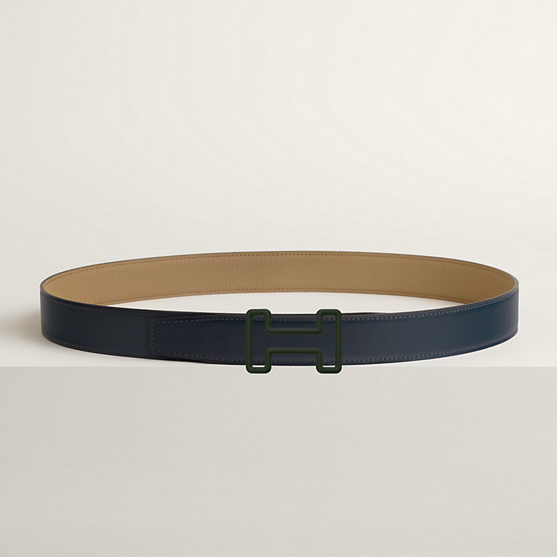 Tonight Color belt buckle & Reversible leather strap 32 mm
