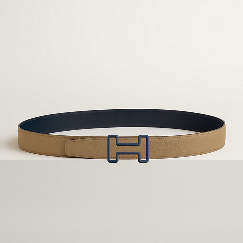 Tonight Color belt buckle & Reversible leather strap 32 mm