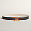View: , Tonight Color belt buckle & Reversible leather strap 32 mm