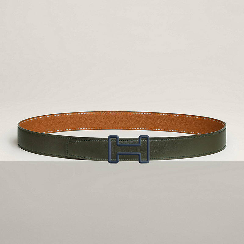 Tonight Color belt buckle & Reversible leather strap 32 mm