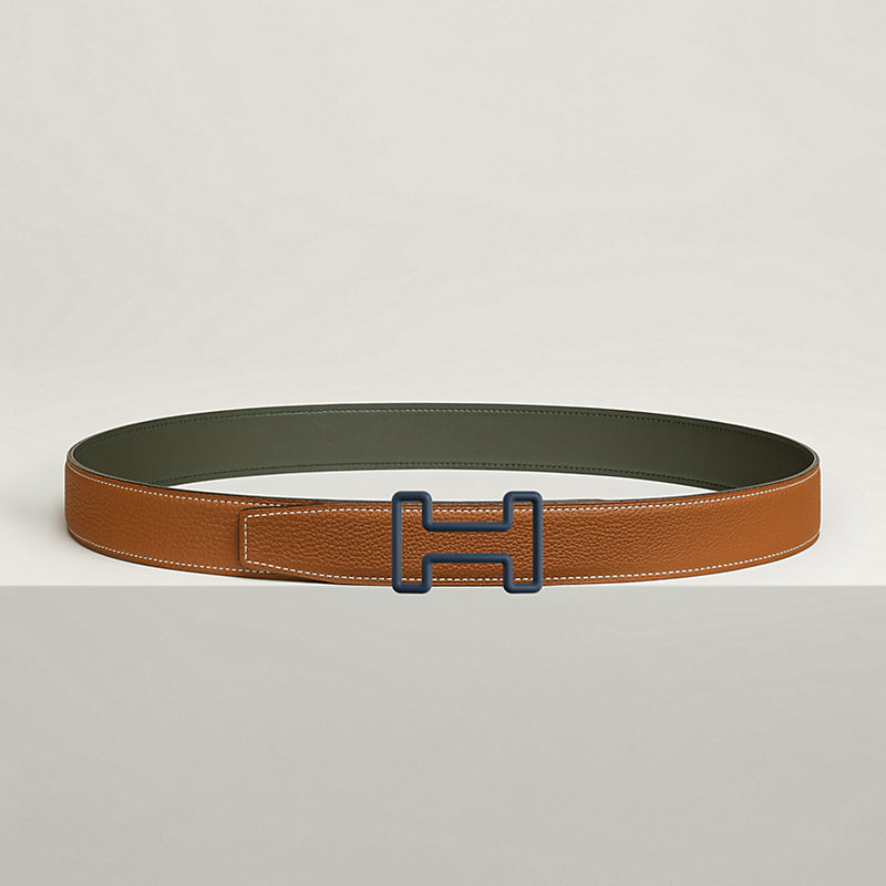 Tonight Color belt buckle & Reversible leather strap 32 mm