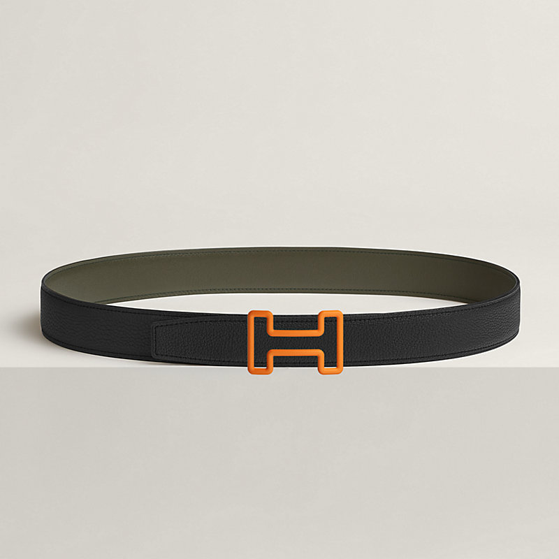 Tonight Color belt buckle & Reversible leather strap 32 mm