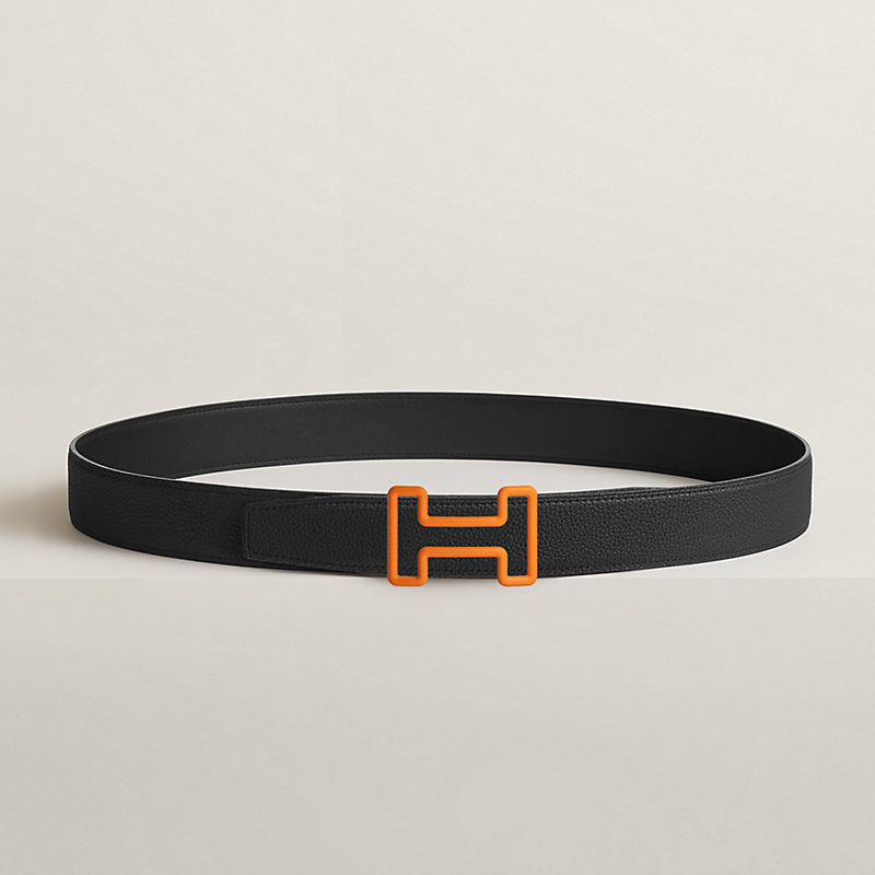 Tonight Color belt buckle & Reversible leather strap 32 mm
