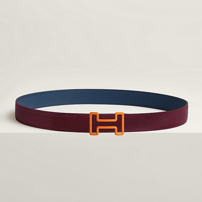 Tonight Color belt buckle & Reversible leather strap 32 mm