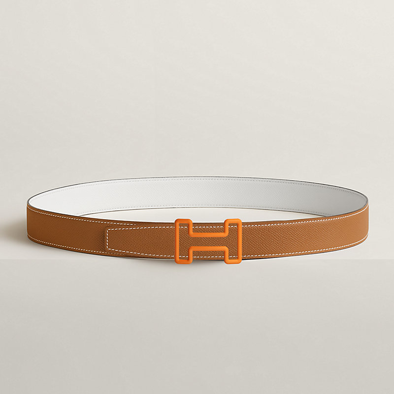 Tonight Color belt buckle & Reversible leather strap 32 mm