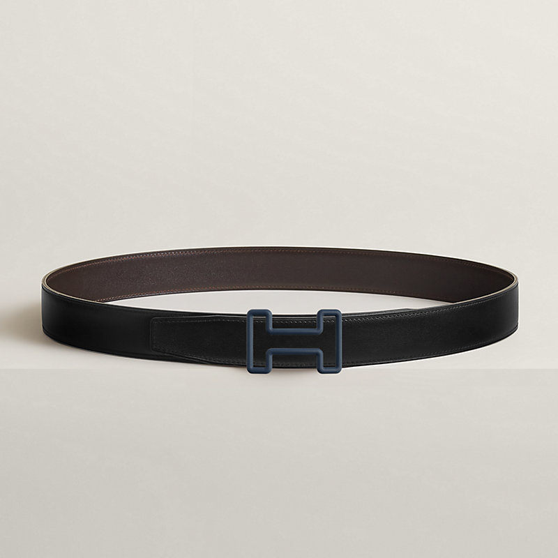 Tonight Color belt buckle & Reversible leather strap 32 mm