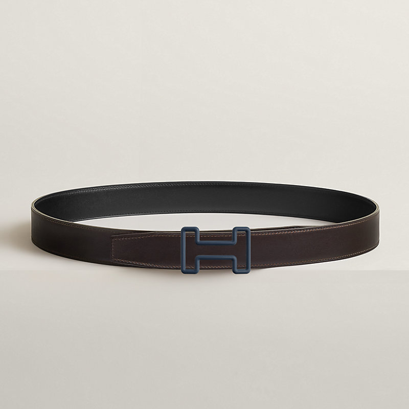 Tonight Color belt buckle & Reversible leather strap 32 mm